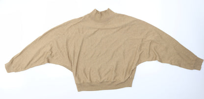 Womens UK Size L H&M Brown Pullover Jumper