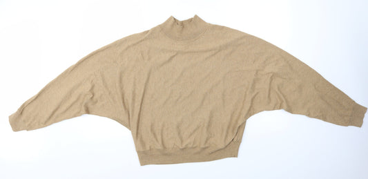 Womens UK Size L H&M Brown Pullover Jumper