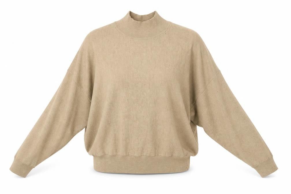 Womens UK Size L H&M Brown Pullover Jumper