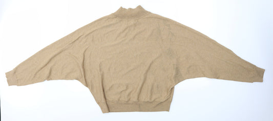 Womens UK Size L H&M Brown Pullover Jumper