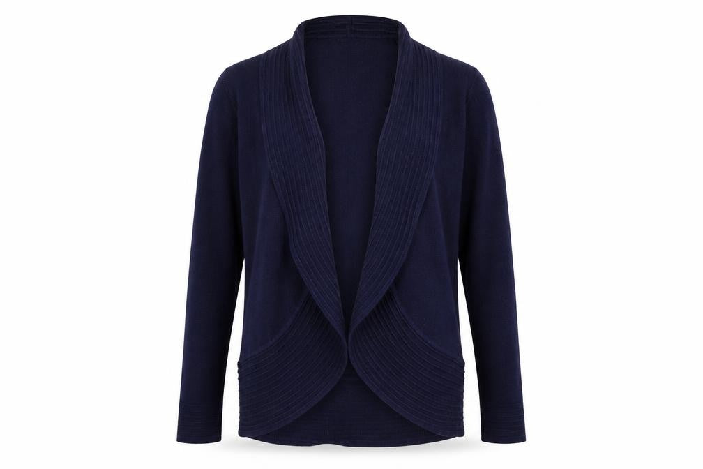 Womens UK Size 14 Love Knitwear Blue Cardigan Jumper