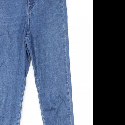 Denim CO Womens Blue   Skinny Jeans Size 10 L26 in