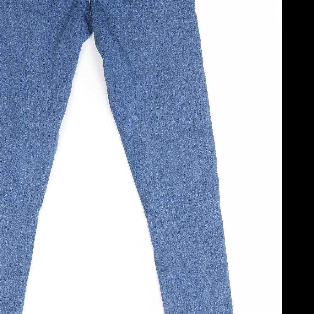 Denim CO Womens Blue   Skinny Jeans Size 10 L26 in