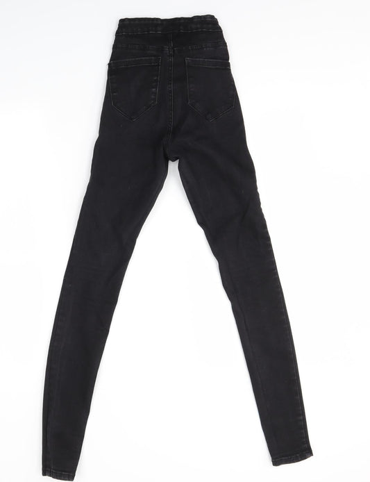 Denim CO Womens Black   Skinny Jeans Size 6 L29 in