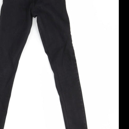 Denim CO Womens Black   Skinny Jeans Size 6 L29 in