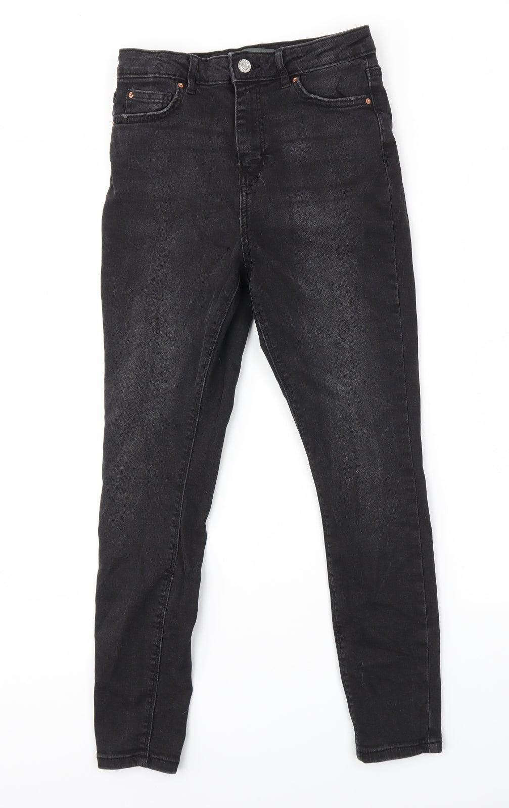 Denim CO Womens Black   Skinny Jeans Size 10 L25 in