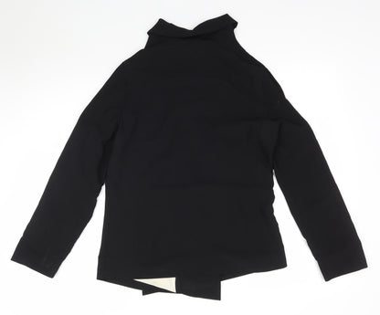 New Look Womens Black   Jacket Blazer Size 12  - Waterfall