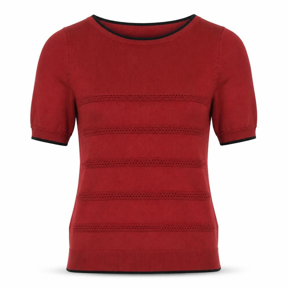 Womens UK Size 10 Principles Red Pullover Jumper