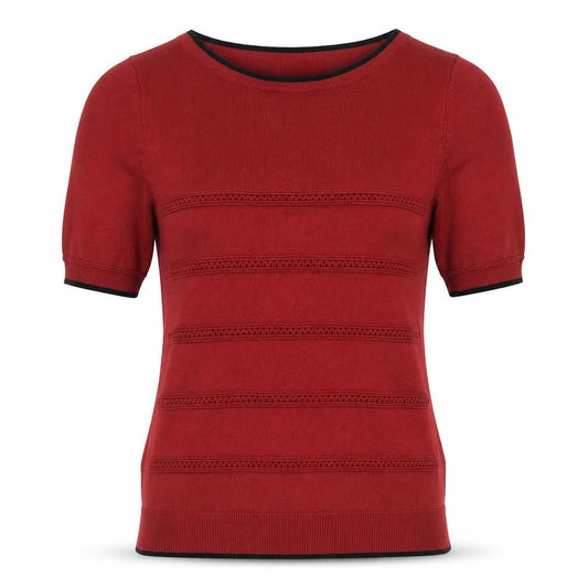 Womens UK Size 10 Principles Red Pullover Jumper