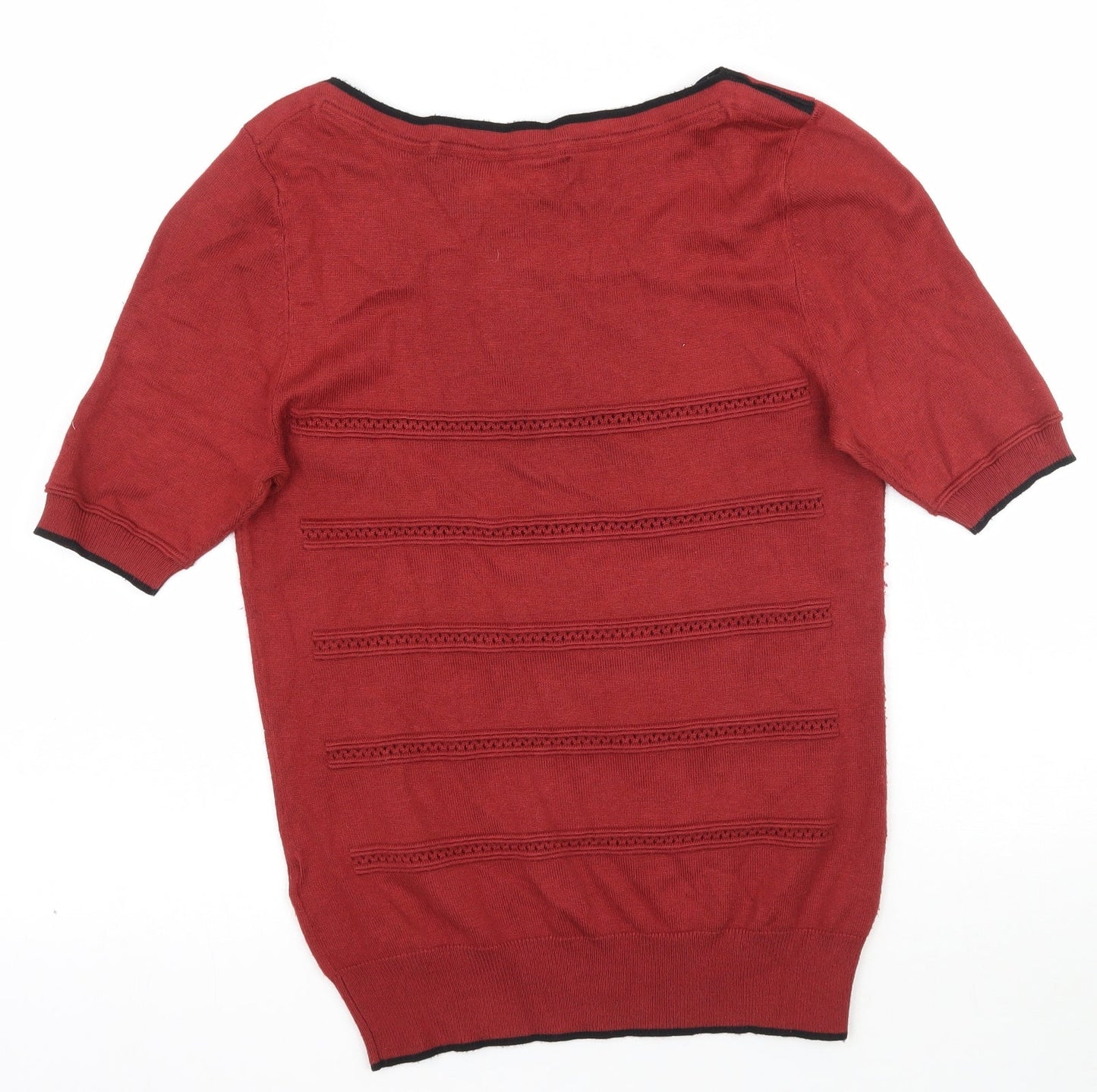Womens UK Size 10 Principles Red Pullover Jumper