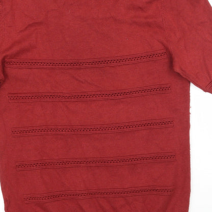 Womens UK Size 10 Principles Red Pullover Jumper