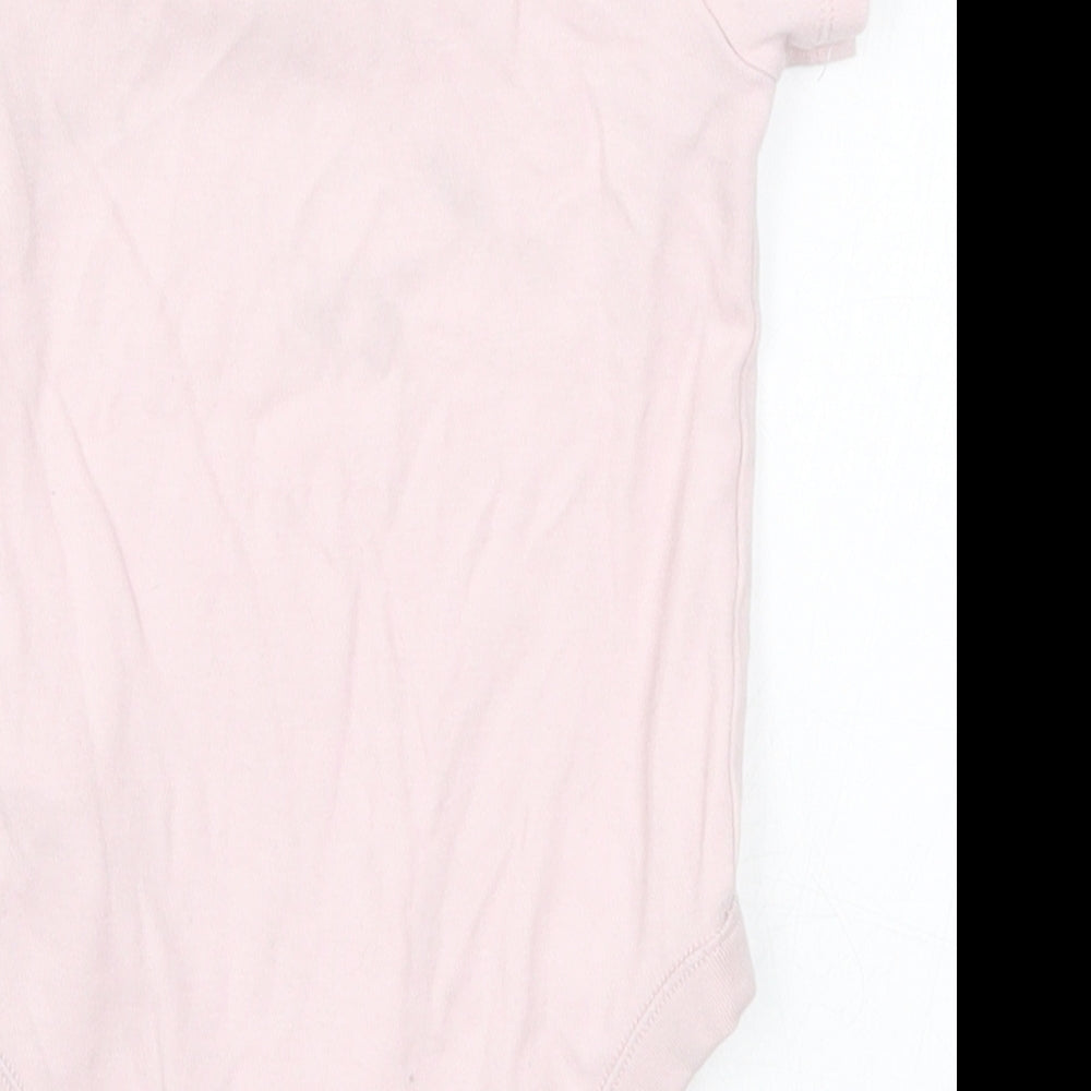 F&F Girls Pink   Babygrow One-Piece Size 12-18 Months  - Little Flower