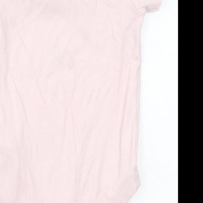 F&F Girls Pink   Babygrow One-Piece Size 12-18 Months  - Little Flower