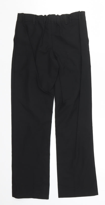 Marks and Spencer Girls Black   Dress Pants Trousers Size 9-10 Years