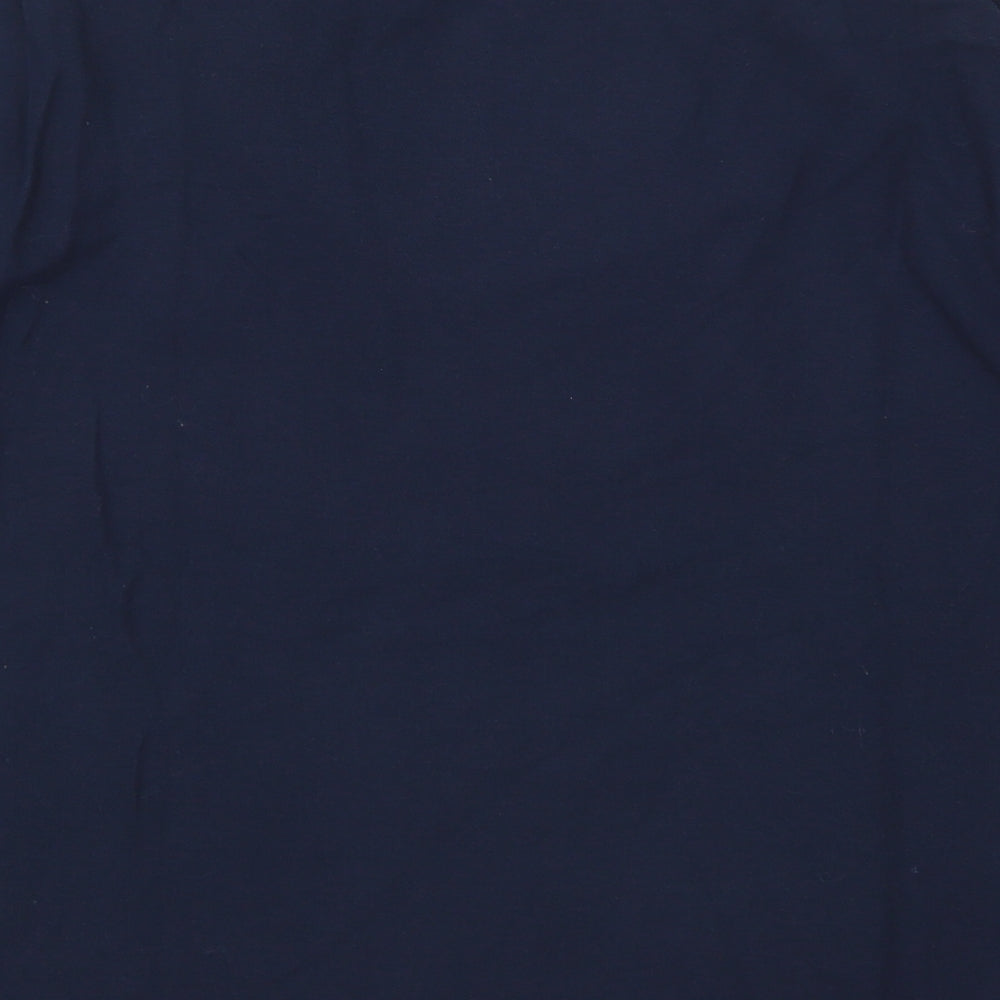 Womens UK Size 16 Arista Blue Basic Polo