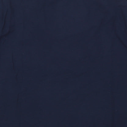 Womens UK Size 16 Arista Blue Basic Polo