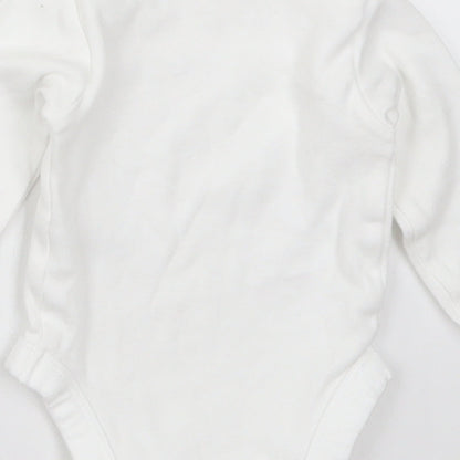 George Baby White   Babygrow One-Piece Size 0-3 Months