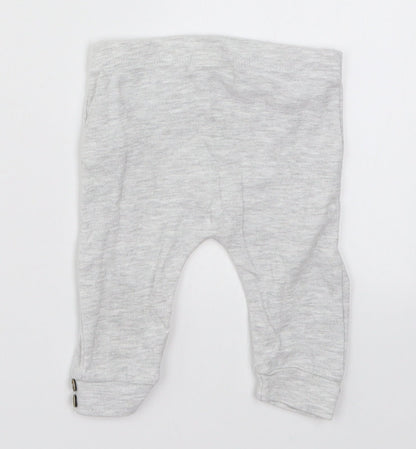 Fred & Flo Girls Grey   Capri Leggings Size 3-6 Months
