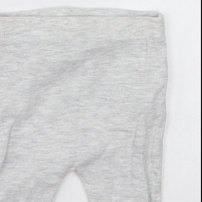 Fred & Flo Girls Grey   Capri Leggings Size 3-6 Months