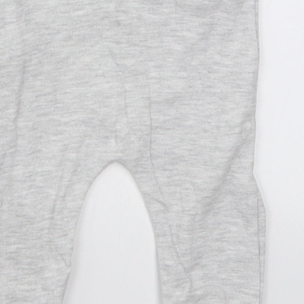 Fred & Flo Girls Grey   Capri Leggings Size 3-6 Months