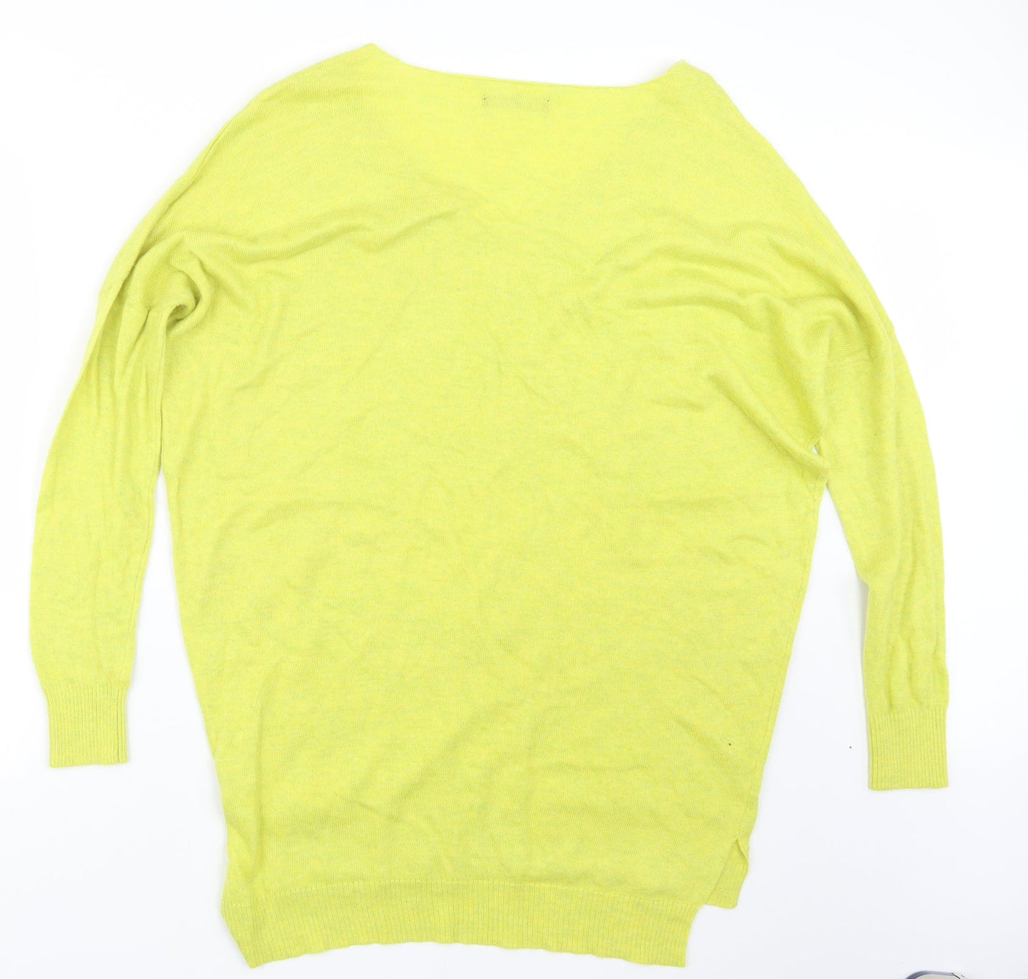 Atmosphere Womens Yellow  Knit Pullover Jumper Size S