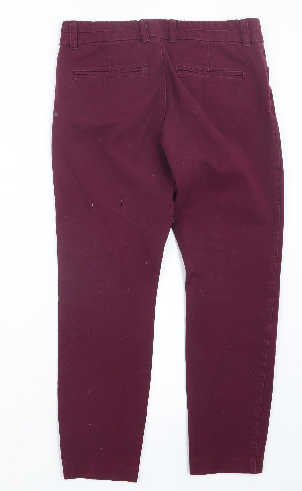 Womens UK Size 6 Gap Regular Fit  Purple Trousers