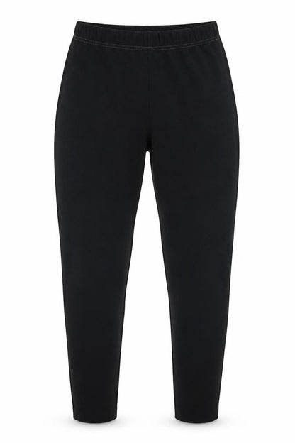 Womens UK Size S Preworn Regular Fit Capri Black Trousers