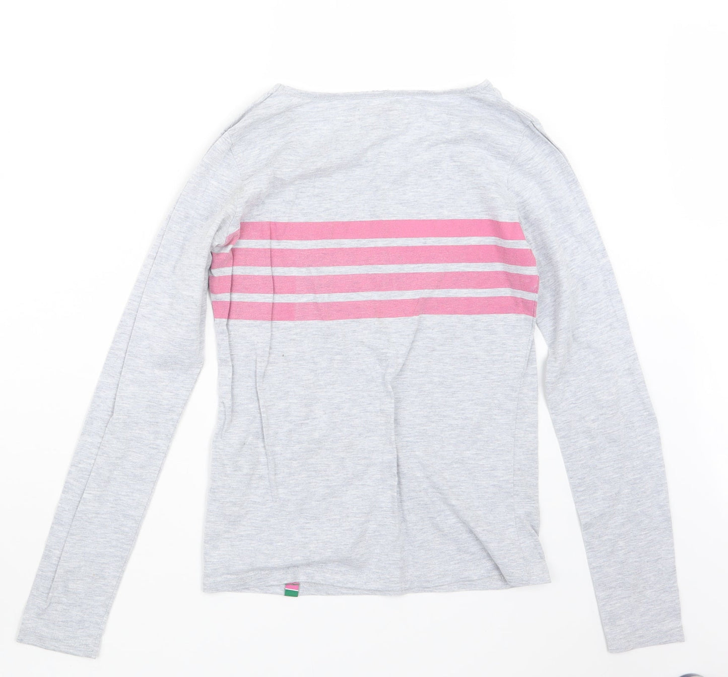 Rampant Sporting Womens Grey   Basic T-Shirt Size 6