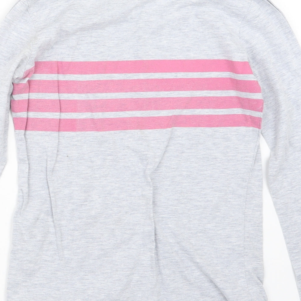 Rampant Sporting Womens Grey   Basic T-Shirt Size 6