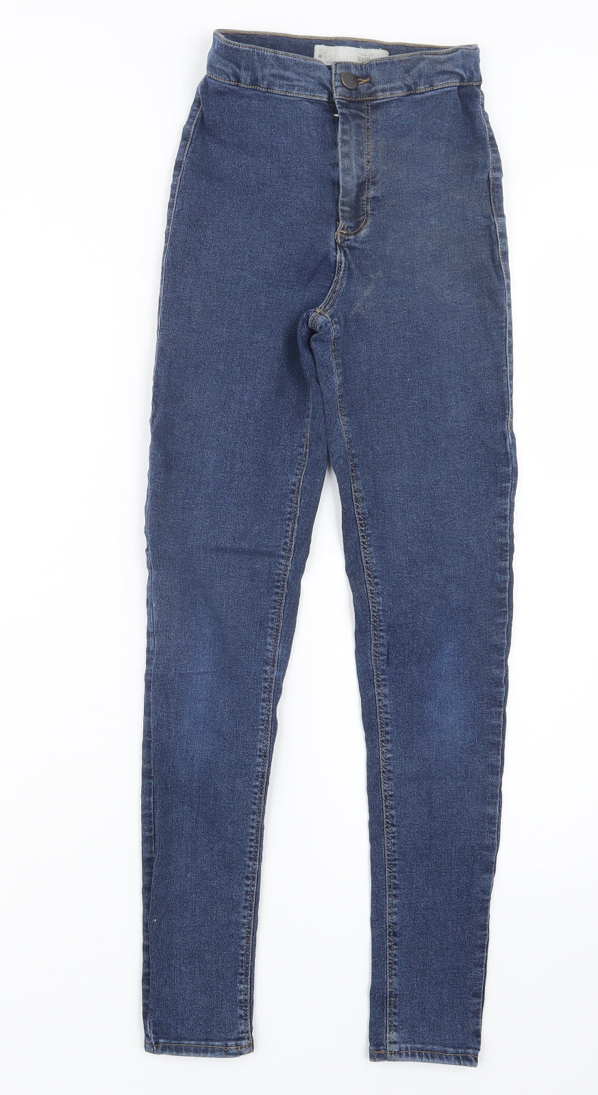 Topshop Womens Blue  Denim Straight Jeans Size 20 in L26 in