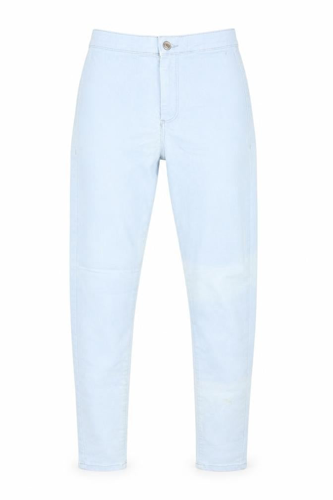 Womens UK Size 23 in Topshop Regular Fit Straight Blue Jeans