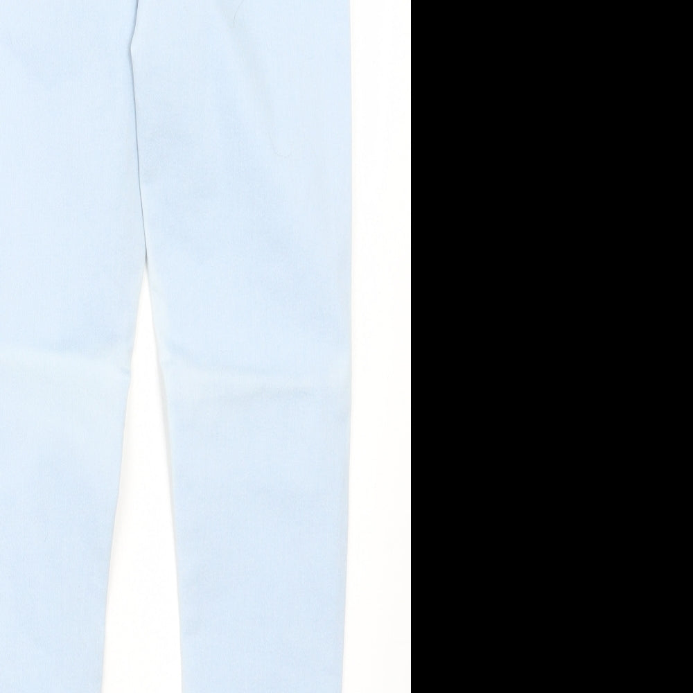 Topshop Womens Blue  Denim Straight Jeans Size 23 in L27 in