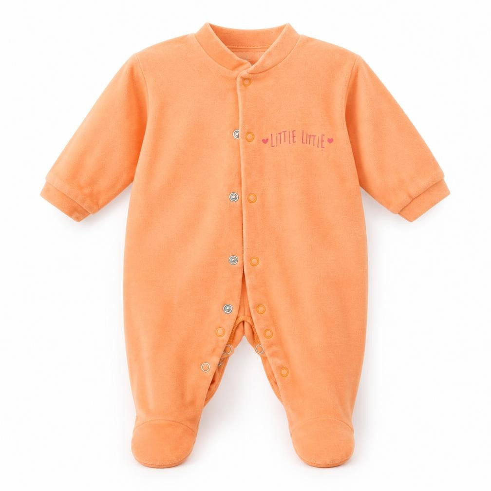 Earlydays Girls Orange   Babydoll One Piece Size 0-3 Months