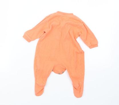 Earlydays Girls Orange   Babydoll One Piece Size 0-3 Months