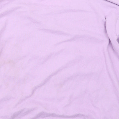 Studio Womens Purple Geometric  Top Pyjama Top Size 8