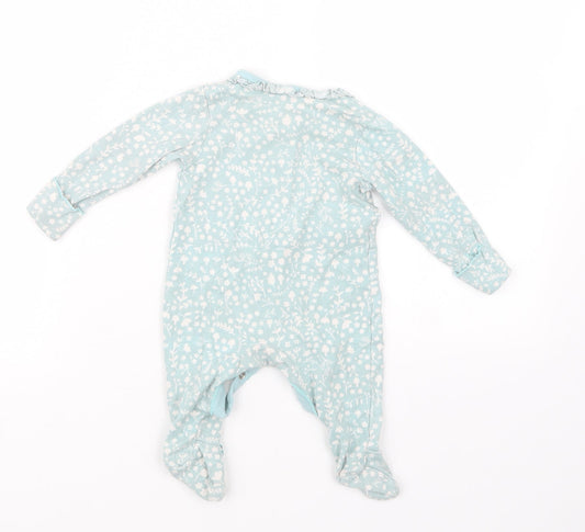 George Girls Green Geometric  Babydoll One Piece Size 3-6 Months