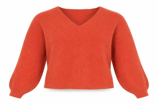 Threadbare Womens Orange   Pullover Jumper Size 8