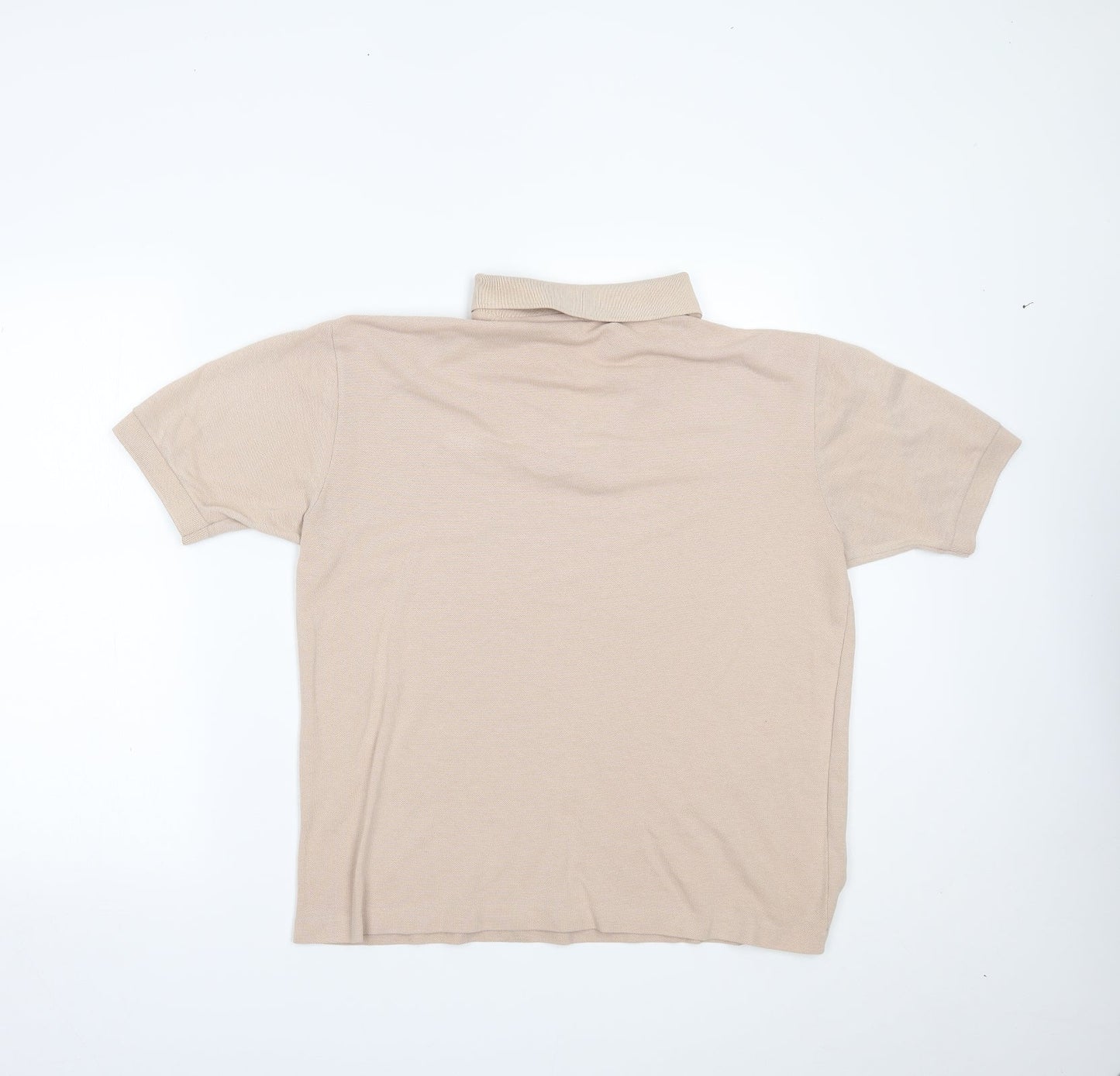 B Cash Mens Beige    Polo Size 42