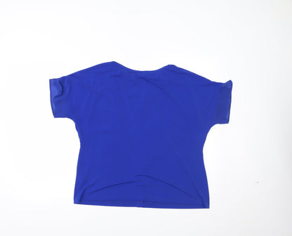 Nightingales Womens Blue   Basic Blouse Size 18