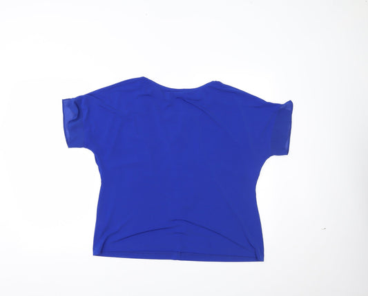 Nightingales Womens Blue   Basic Blouse Size 18