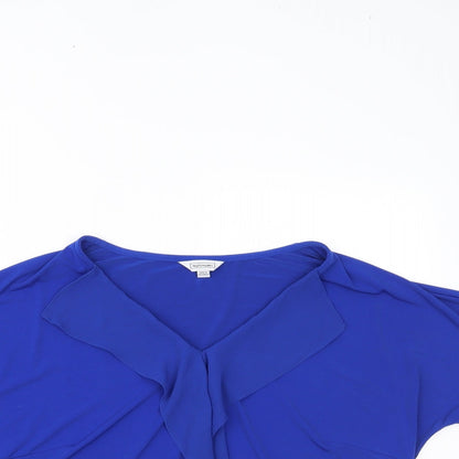 Nightingales Womens Blue   Basic Blouse Size 18