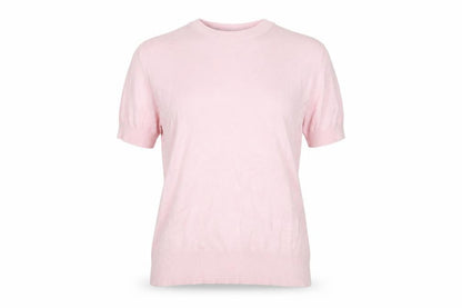 Womens UK Size 8 Marks and Spencer Pink Basic T-Shirt