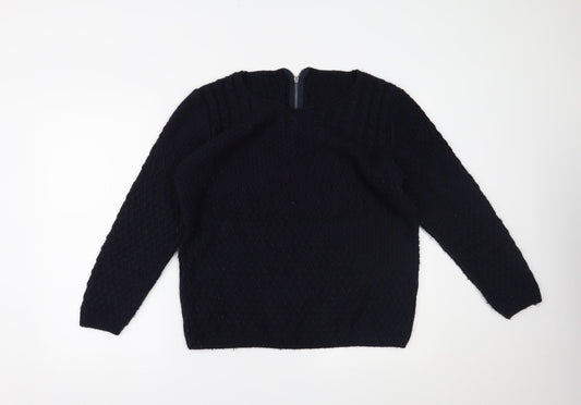 BHS Womens Blue   Pullover Jumper Size 14