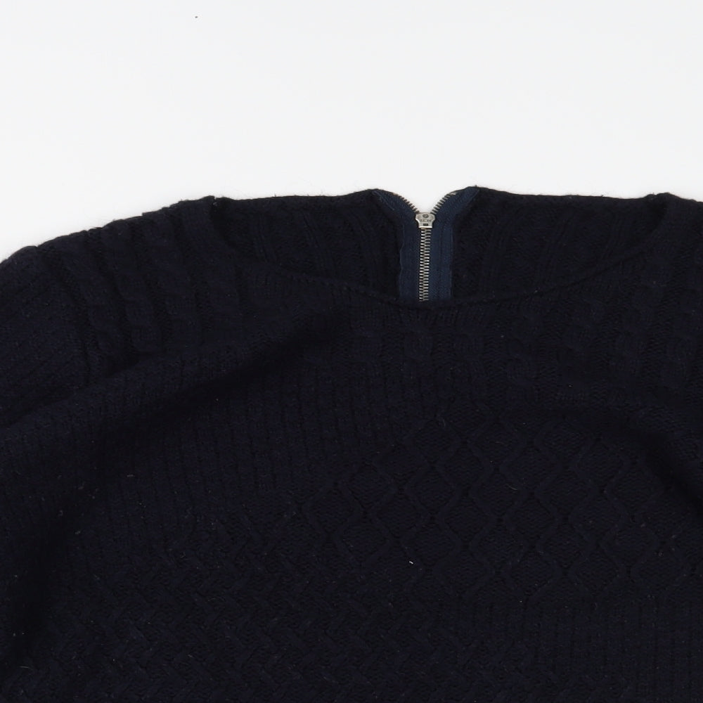 Womens UK Size 14 BHS Blue Pullover Jumper