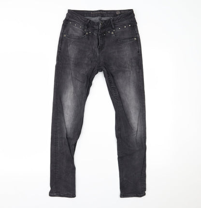 Garcia Womens Black  Denim Skinny Jeans Size 27 L28 in