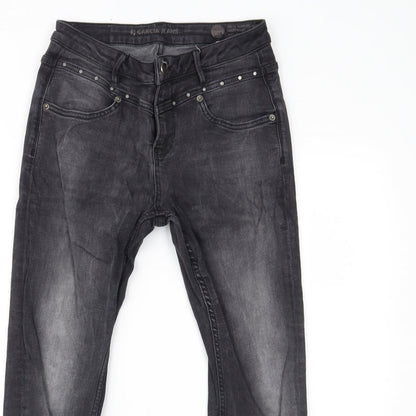 Garcia Womens Black  Denim Skinny Jeans Size 27 L28 in