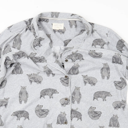 NEXT Womens Grey    Pyjama Top Size S
