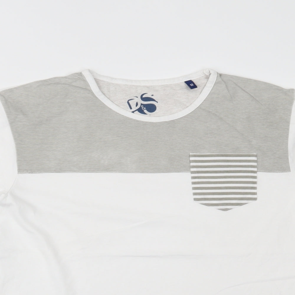 PRIDE & SOUL Mens White    T-Shirt Size M