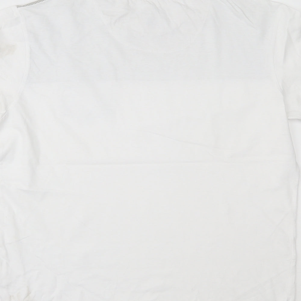 PRIDE & SOUL Mens White    T-Shirt Size M