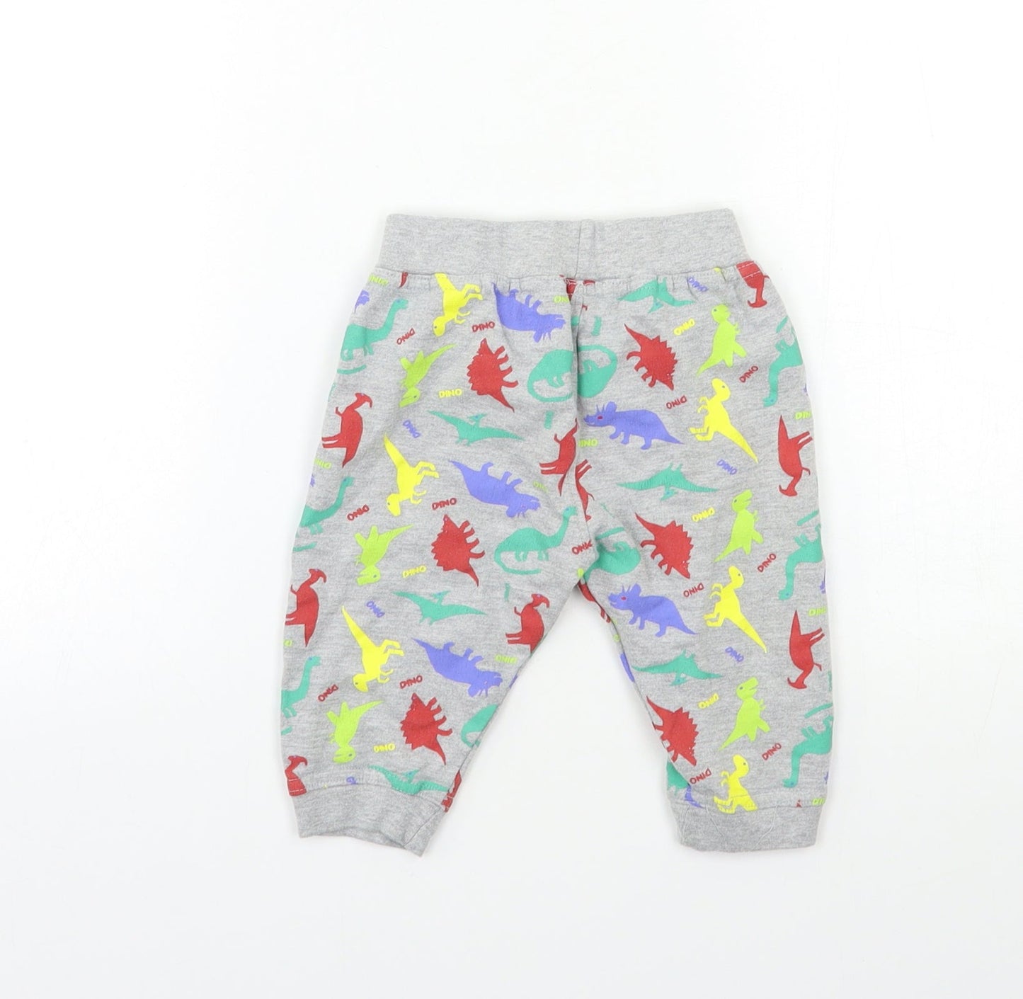 Baby Bug Baby Grey Geometric  Kimono Lounge Pants Size 6-9 Months